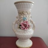 Capodimonte vase, Made in Italy, 70s