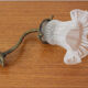 Old tulip sconce