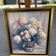 Painting oil on canvas Rudolph Colao still life 58x68
