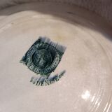 2 hollow iron earthenware plates