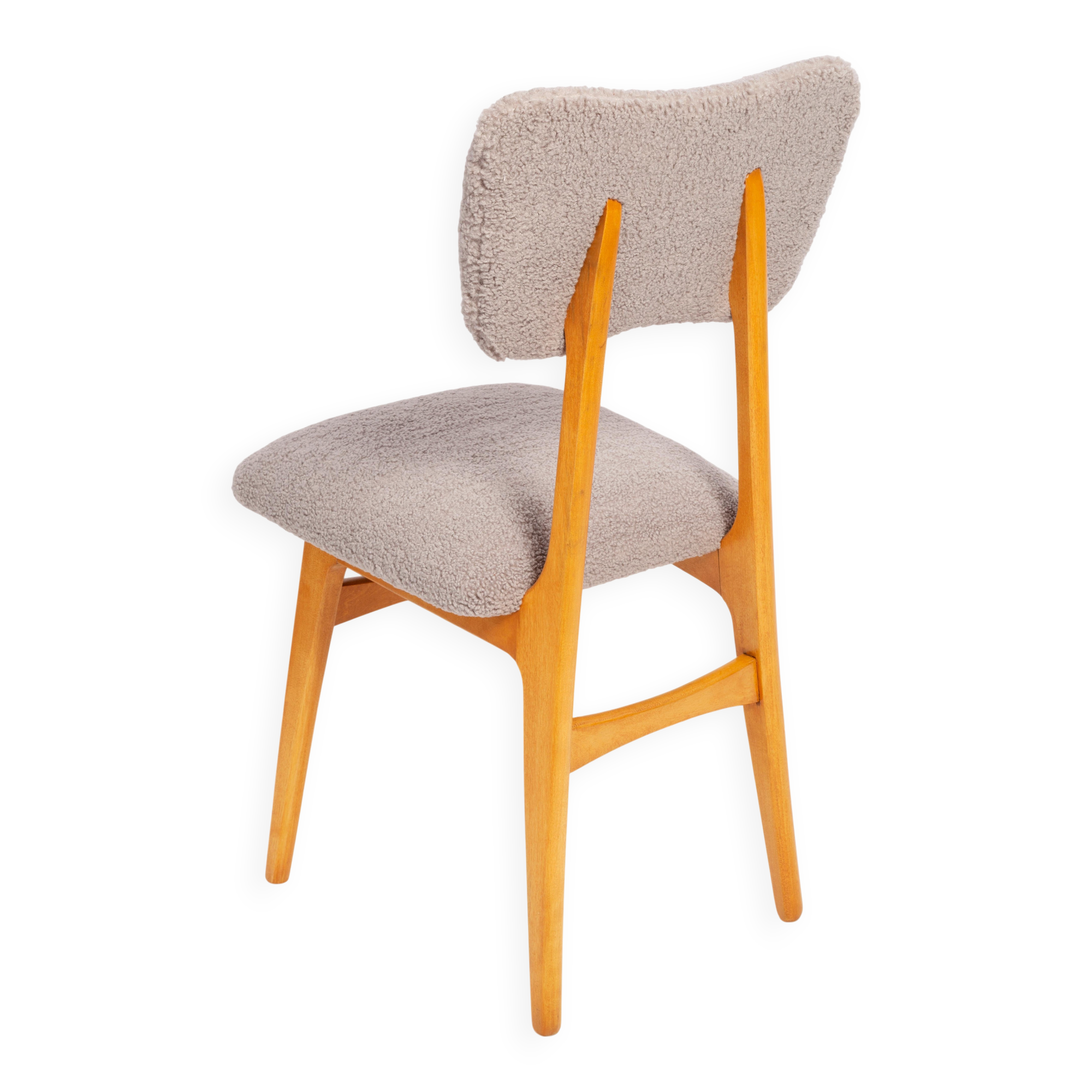 Curly grey chair from the 20th century, 1960s