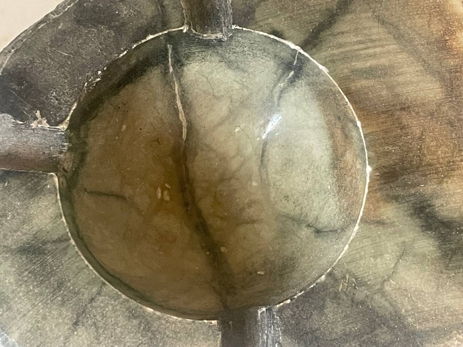 Vintage marble ashtray