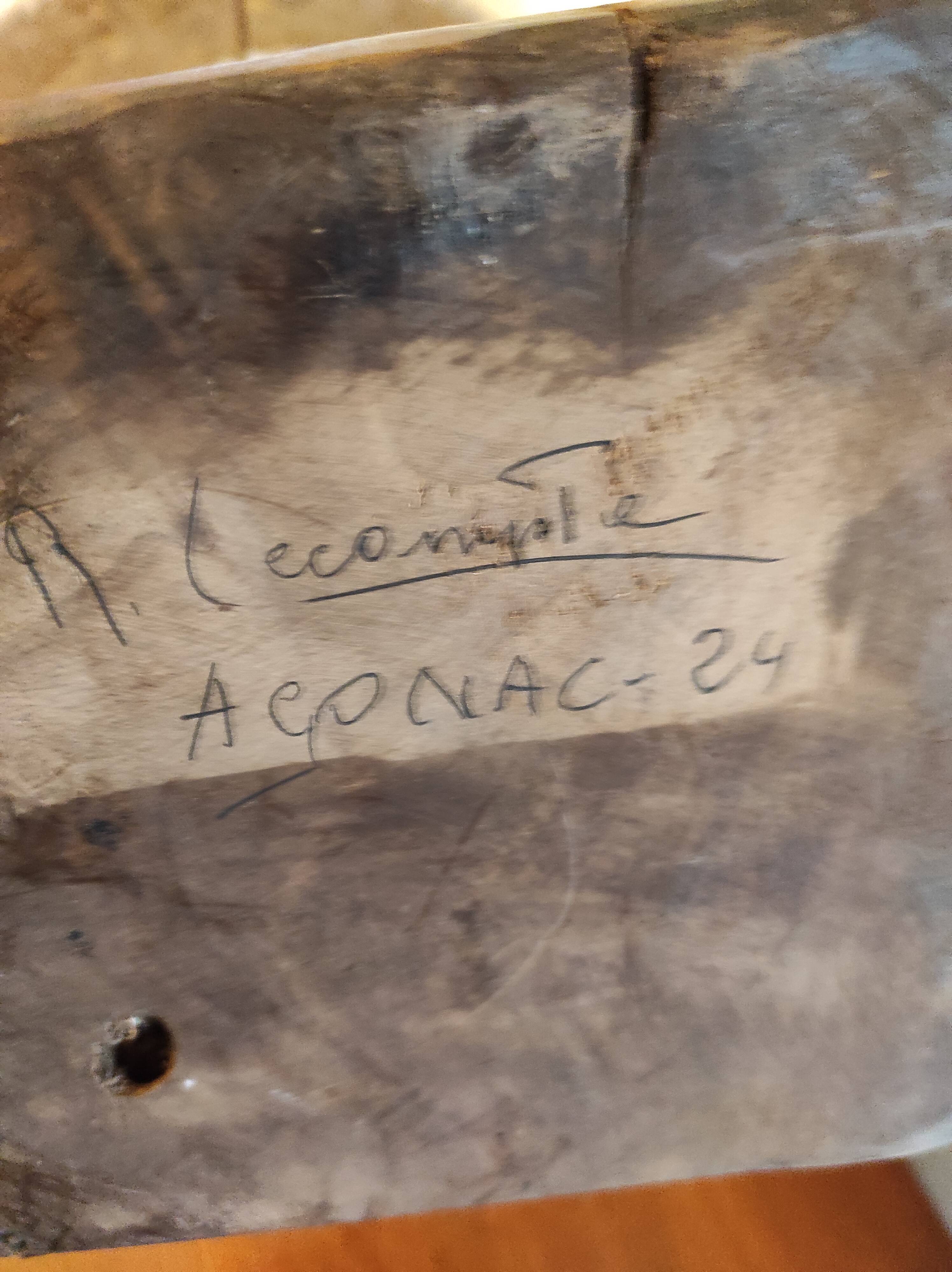 Richard Lecompte Wood Lamp