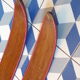 Vintage wooden skis 2.10 m