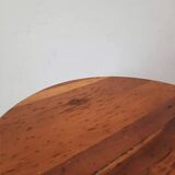 Pair of industrial stools foot in copper metal