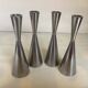 Four diabolo candle holders Erika Pekkari