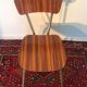 Lot of 3 chairs in formica