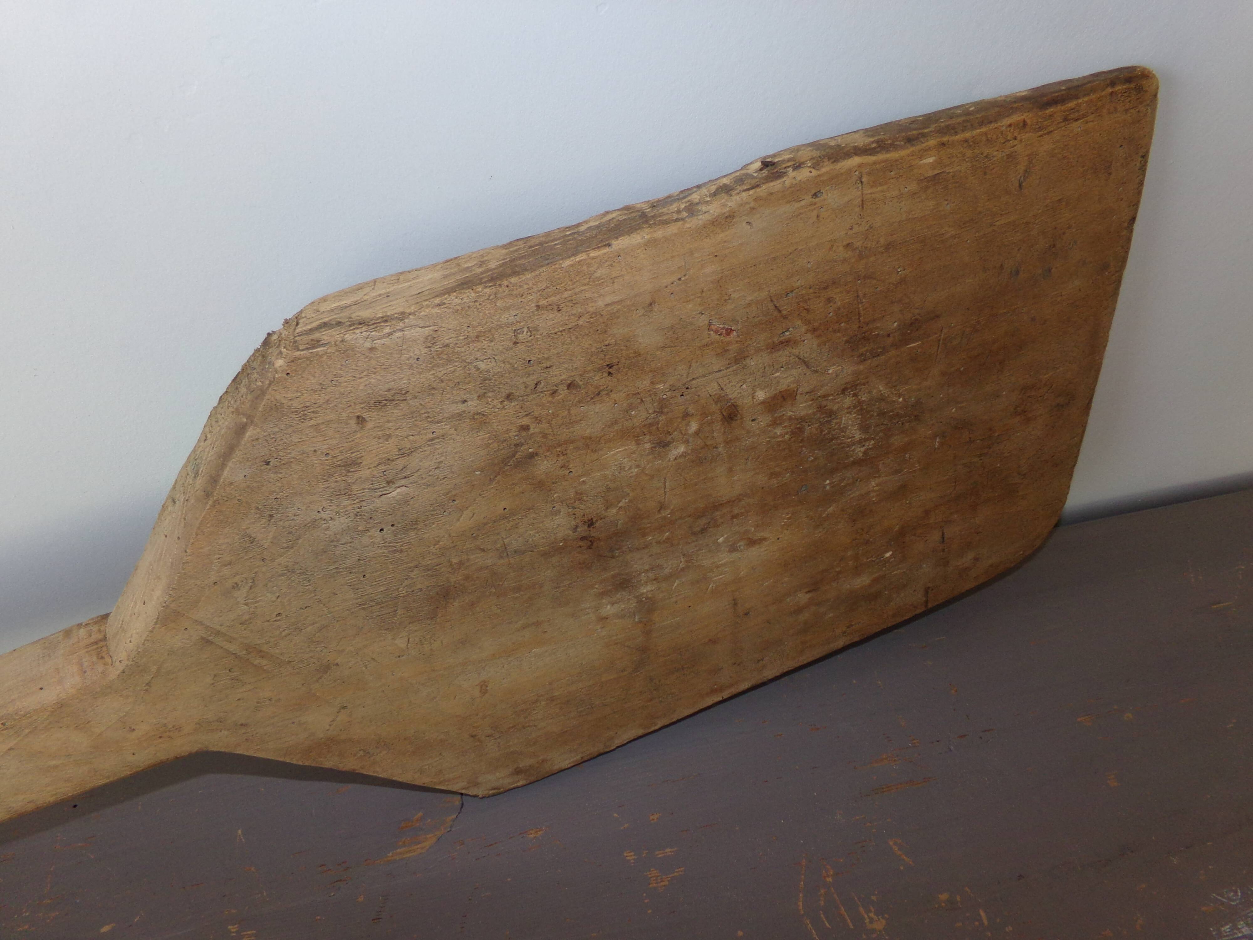 Wooden baker's shovel