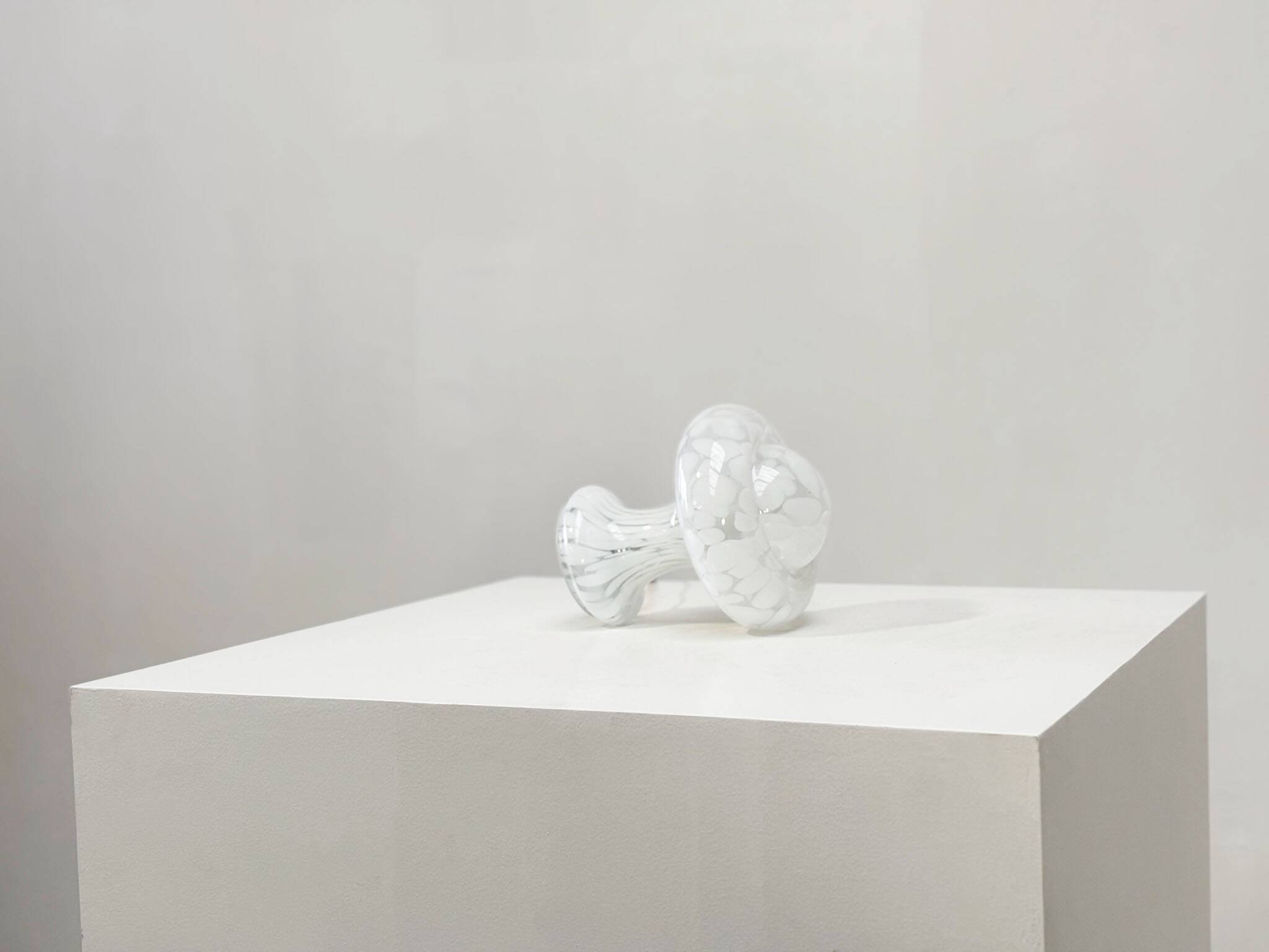 Lampe de table en verre Mazzega