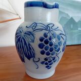 Large pitcher Alsace sandstone signed