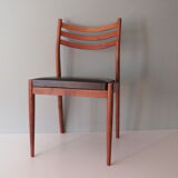 Set of 3 teak dining chairs, Danish design 1960-1970