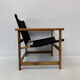 Mid-century desgn safari chair by Hyllinge Møbler Denmark , 1970’s