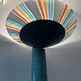 Italian floor lamp in Memphis style from the 70s-80s.