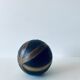 Boule décorative en bois et laion