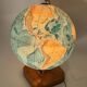 Vintage illuminated terrestrial globe / Taride / 1979