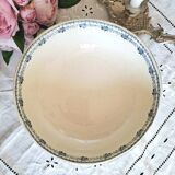 Antique serving dishes in iron earthenware