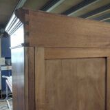 Bookcase 3 doors mahogany type