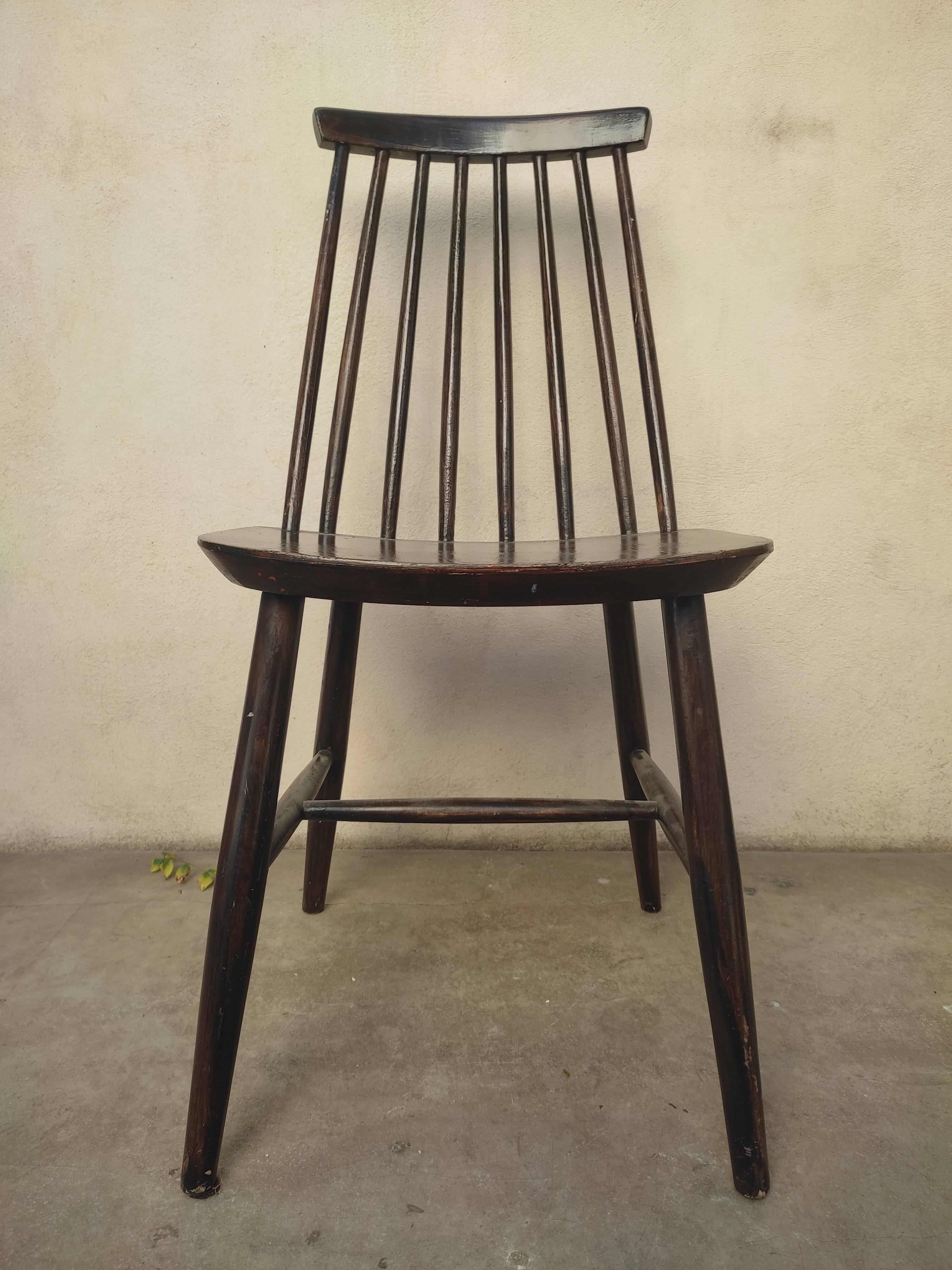 Scandinavian wooden chair