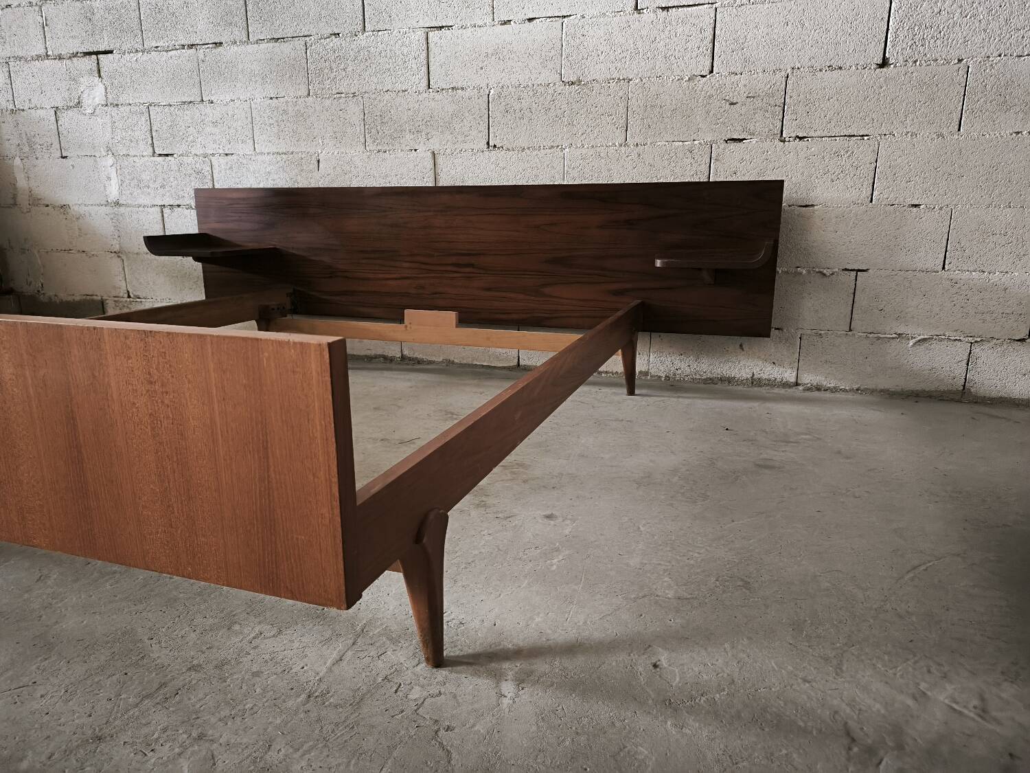 Vintage Scandinavian bed