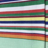 Vintage weave striped rectangular tablecloth