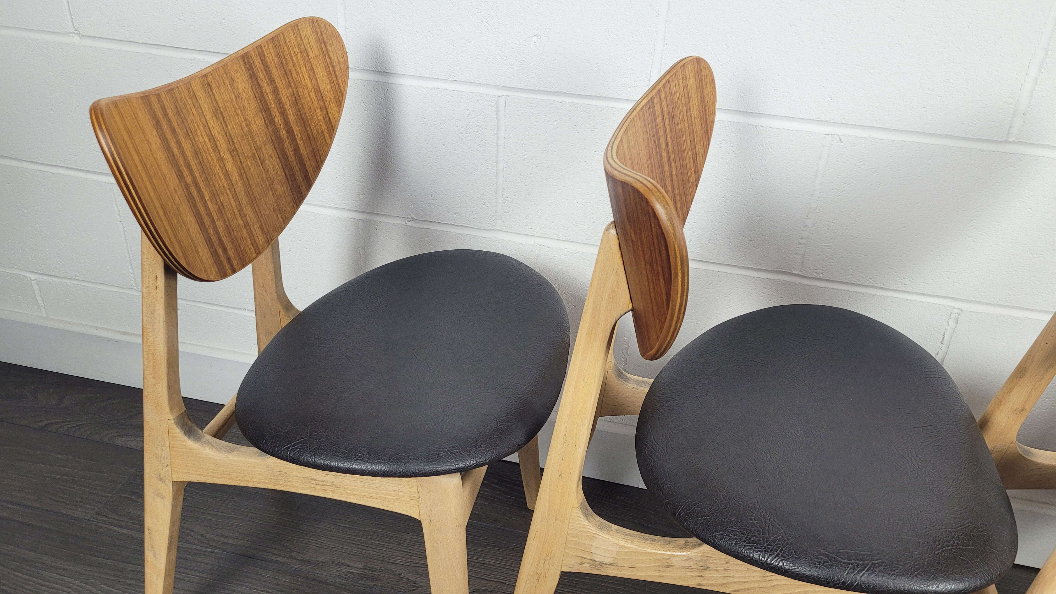 Set of 4 G Plan Butterfly Chairs, 1950s