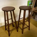 Pine stool from the 80s