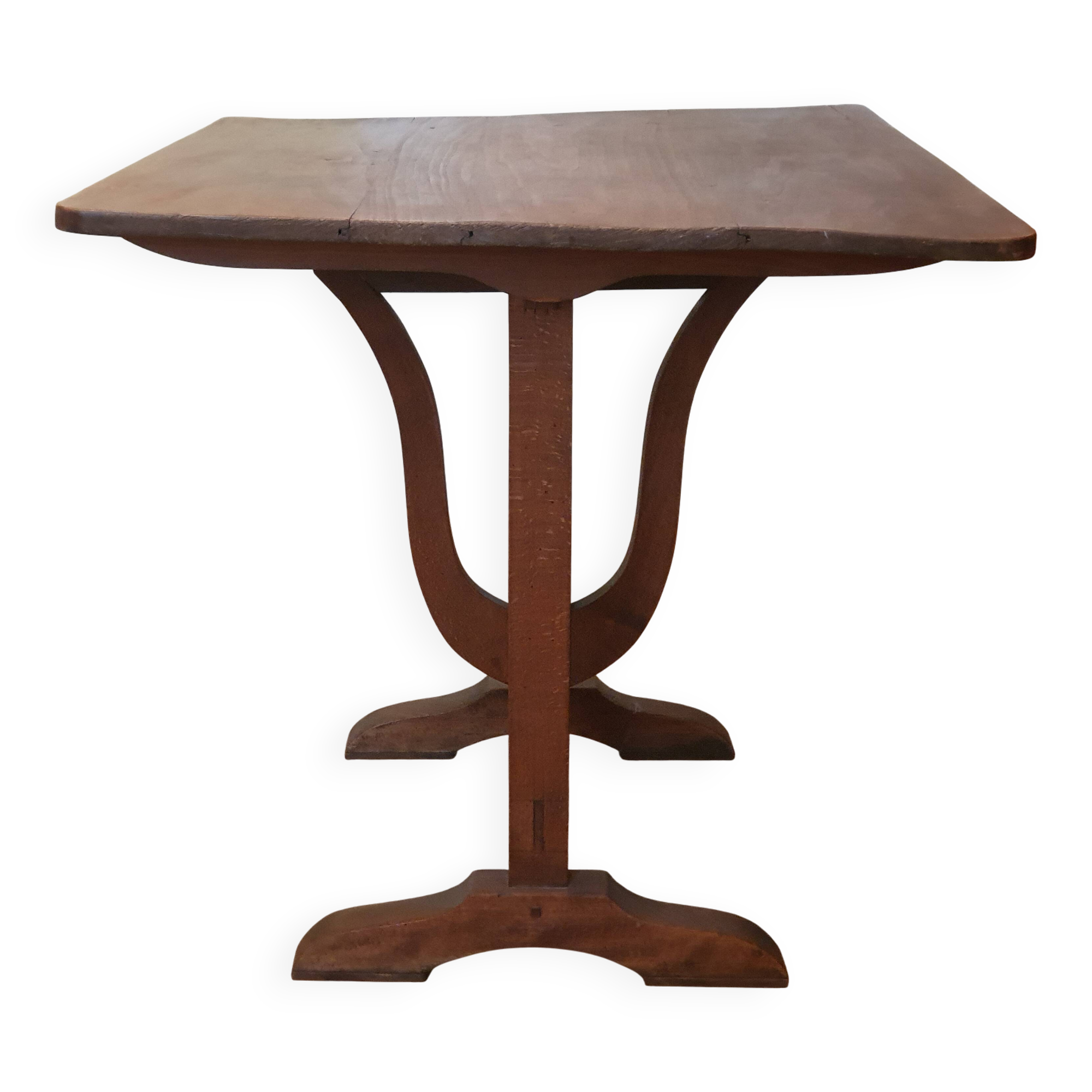 Table lyre pliante dite de vigneron