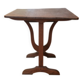 Table lyre pliante dite de vigneron