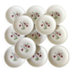 Porcelain dessert plates, Luneville Badonviller, tulip decor