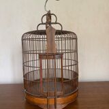 Old bird cage exotic wood