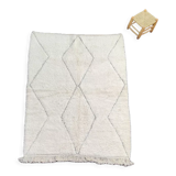 Berber Shaggy wool rug 160x240 cm