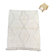 Berber shaggy rug in wool 160x240 cm
