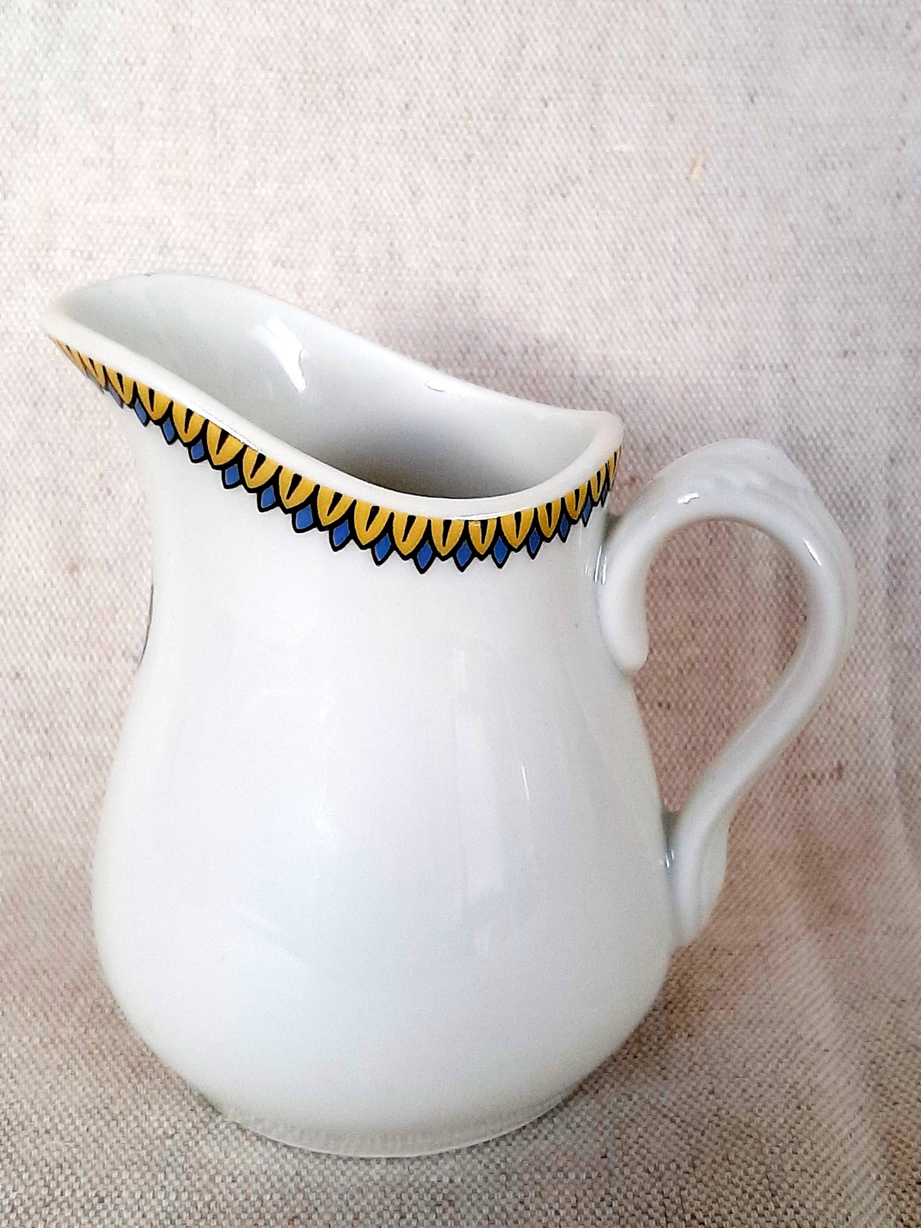 Haviland Limoges Monogrammed B Milk Jug