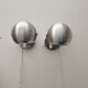 Pair of eyeball wall lamps by Aluminor 1970s