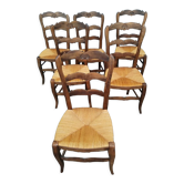 Chaises paillées