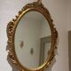 Miroir dorée baroque