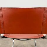 Chaise MR10 Mies Van Der Rohe, cuir, années 80
