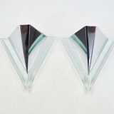 Pair of wall lamps, Karstadt, 1980s