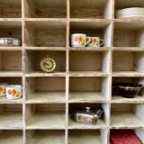 Workshop furniture with 36 lockers
