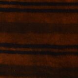 5x7 Striped Pattern Terracotta Vintage Kilim Rug, 146x220Cm
