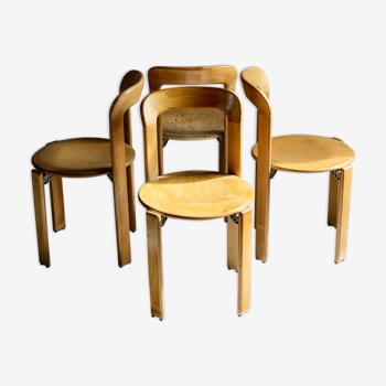4 chairs design Bruno Rey