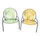 Scoubidou chairs from the 1960s