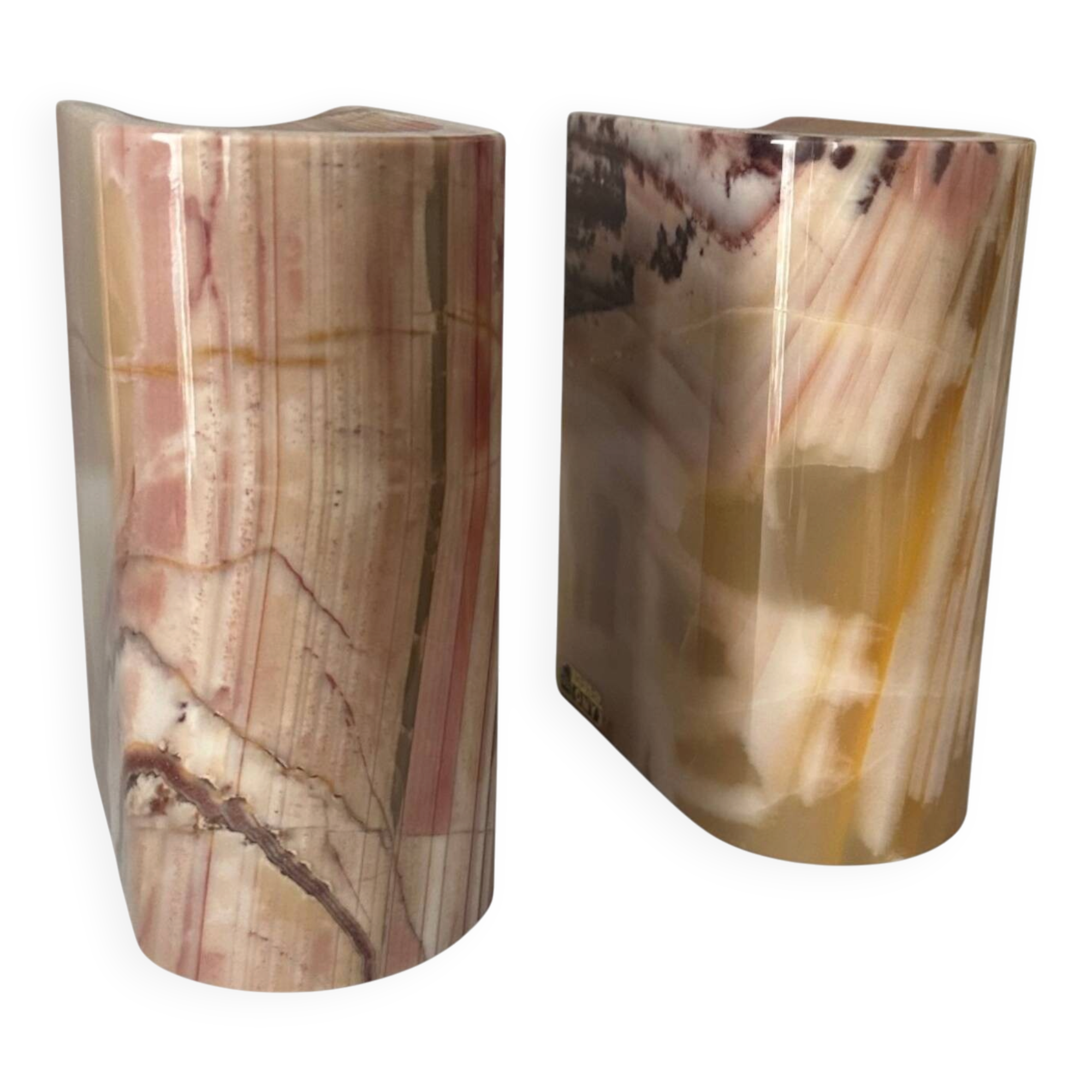 Pair of Vintage Imperial Onyx Bookends, Germany, 20th Century