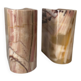 Pair of Vintage Imperial Onyx Bookends, Germany, 20th Century