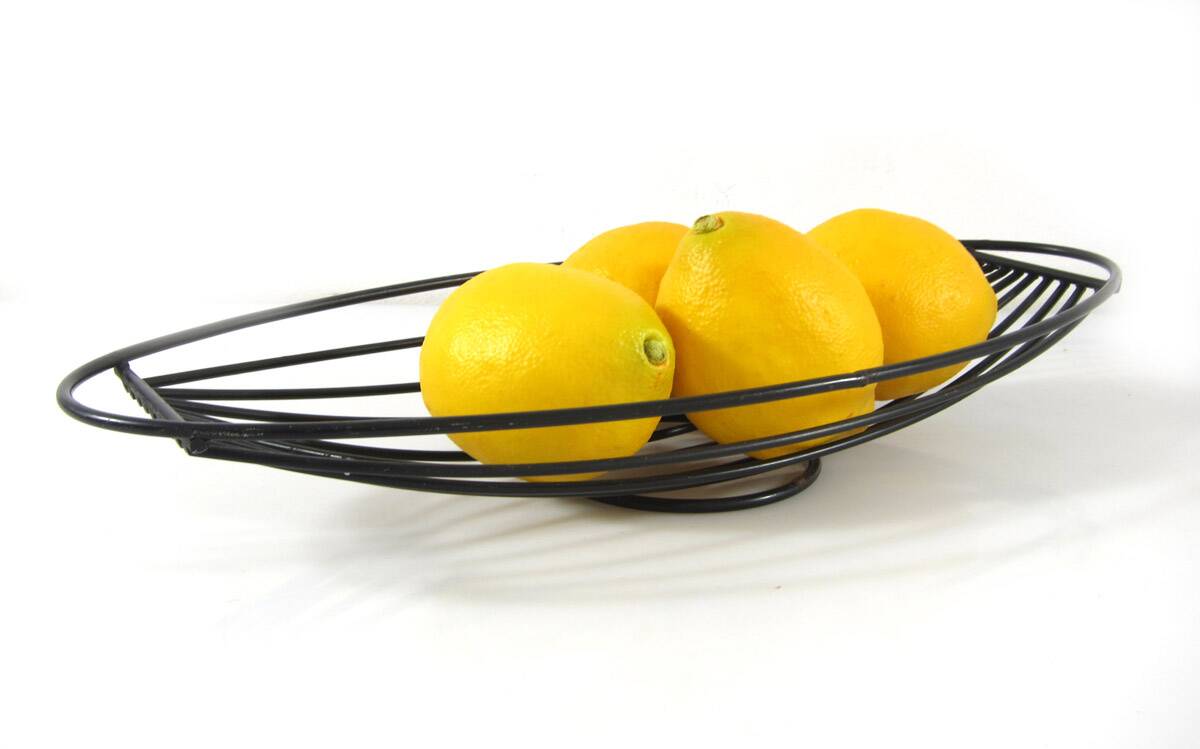 Fifties Mid Century wire frame Fruit Bowl