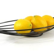 Bol à fruits en fil métallique des années 50 Mid-Century