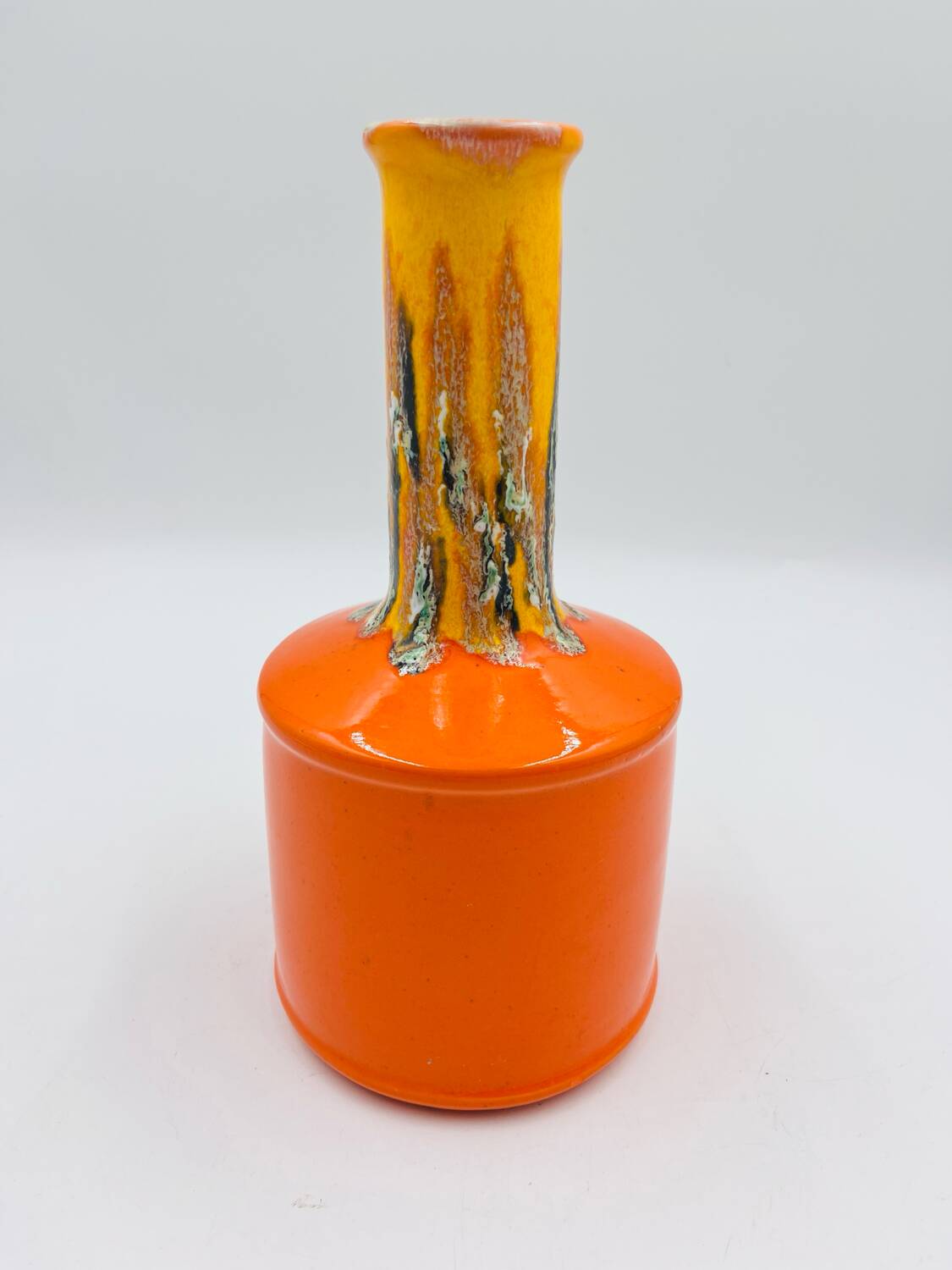 Orange vase