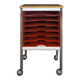 Rolling file cabinet from the 70s