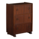 Modern Danish, Mahogany Commode, Frits Henningsen, 1940s