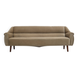 1960s, Danish design by Kurt Østervig for Rolschau Møbler, 3 seater sofa, model 57, original.